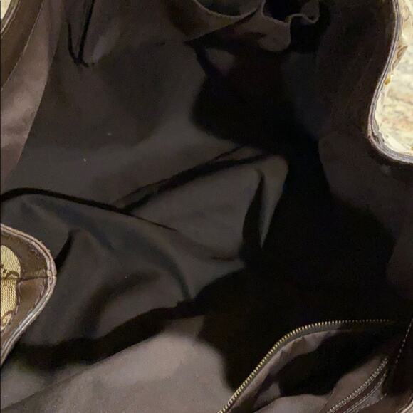 Beige/Ebony GG Canvas Interlocking G Large Tote - Picture 2 of 11